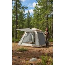 Barraca Automática 5-8 Pessoas UPF50+ Impermeável 240x240cm Barraca Automática 5-8 Pessoas UPF50+ Impermeável 240x240cm