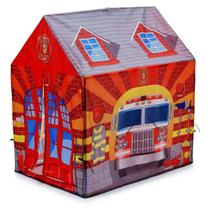Barraca Bombeiro Tenda Cabana Infantil Menino Toca Dm Toys DMT5653 Barraca Bombeiro Tenda Cabana Infantil Menino Toca Dm Toys DMT5653