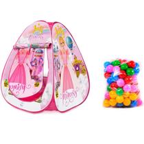 Barraca Cabana Infantil Princesa Judy 2x1 Piscina De Bolinha