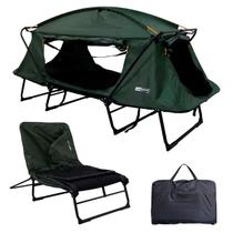 Barraca Cama Suspensa Tatu Solteiro 4 em 1 Dobrável Suporta 120kg 3000mm Coluna dÁgua - NTK Nautika