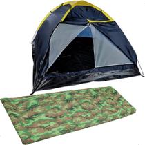 Barraca Camping 2 Pessoas Colchonete Leve Trilha Solteiro Barraca Camping 2 Pessoas Colchonete Leve Trilha Solteiro