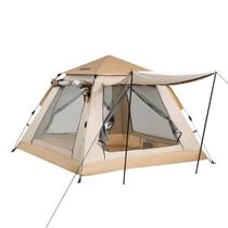 Barraca Camping 4 Pessoas A Prova D'agua Bege Leboss LB-HW004