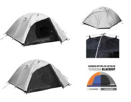 Barraca Camping 6 Pessoas Onix Blackout Lançamento Ntk