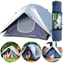 Barraca Camping Acampamento 4 Pessoas Luna Impermeável Mor