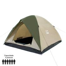 Barraca Camping Araguaia Alta Premium Cobertura Impermeável para 6 Pessoas BEL