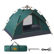 Barraca Camping De até 4 Pessoas A Prova D'agua Anti-Mosquito Abertura Rápida Expansão Automática Barraca Camping De até 4 Pessoas A Prova D'agua Anti-Mosquito Abertura Rápida Expansão Automática