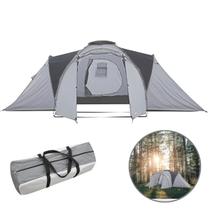 Barraca Camping Gigante 7 Pessoas 3 Quartos + Sala Grande