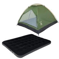 Barraca Camping Iglu para 4 pessoas com Colchão de Casal Comfort Deluxe Bel Barraca Camping Iglu para 4 pessoas com Colchão de Casal Comfort Deluxe Bel