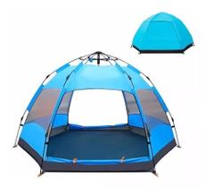 Barraca Camping Impermeável Automática 5/8 Pessoas Uso Duplo - OMEGA