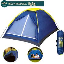 Barraca Camping Mor Iglu Life Até 4 Pessoas Acampamento
