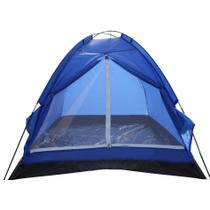 Barraca Camping Tenda Iglu Portátil 4 Pessoas 200135100Cm Ar