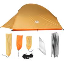 Barraca Camping Ultraleve para 2 Pessoas lmpermeável PU 3000MM Montagem Rápida Ventilação Inteligente