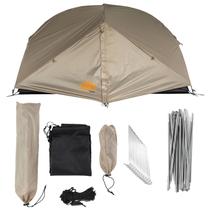 Barraca Camping Ultraleve Proteção UV50 Até 2 Pessoas Acampamento Ao Ar Livre Cúpula Impermeável Estrutura Y