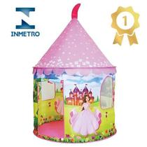 Barraca Castelo De Princesa Cabana Com Janelinhas Lançamento Menina