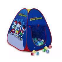 Barraca castelo infantil com 100 bolinhas dos super heróis Barraca castelo infantil com 100 bolinhas dos super heróis