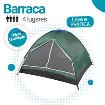 Barraca De Acampamento Até 4 Pessoas + Bolsa