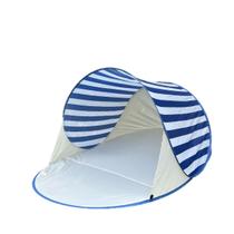 Barraca de acampamento Beach Sun Shelter Pop Up Kids azul listrada Barraca de acampamento Beach Sun Shelter Pop Up Kids azul listrada