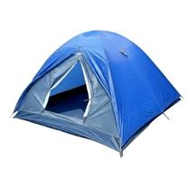 Barraca de acampamento fox nautika 6 pessoas azul 1800mm impermeável com tela mosquiteiro