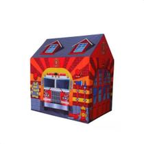 Barraca De Bombeiro Estação - Menino Infantil Cabana Grande