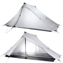 Barraca de caminhada LANSHAN 2 PRO Ultralight para 2 pessoas cinza