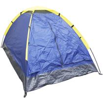 Barraca de Camping Acampamento Praia 2 Pessoas Iglu com Bolsa de Transporte Azul Importway IWBC-2P