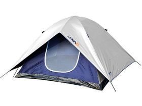 Barraca de Camping Mor Luna 4 Pessoas R9037 com Sobreteto Proteção UV+ FPS 100