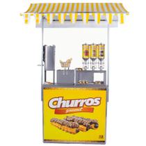 Barraca de Churros Profissional com 3 Doceiras Masseira Engrenagem Barraca de Churros Profissional com 3 Doceiras Masseira Engrenagem