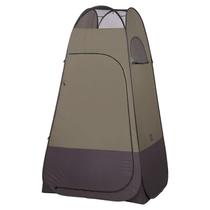 Barraca de chuveiro TRIPTIPS Pop Up com banheiro privativo de 2 m no piso verde