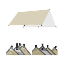 Barraca de Lona Ultraleve à Prova d'Água 3x3m, 4x3m e 5x3m - Ideal para Camping e Jardim