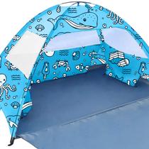Barraca de Praia ANJ Outdoors Ocean World 2 em 1 para 3-4 Pessoas