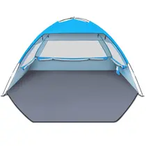 Barraca de praia Gorich Sun Shelter UPF 50+ com proteção UV para 4-5 pessoas Barraca de praia Gorich Sun Shelter UPF 50+ com proteção UV para 4-5 pessoas