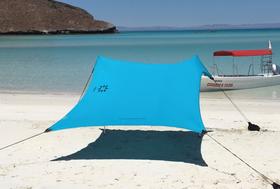 Barraca de praia Neso Tents Portable Canopy Sunshade 7'x7' Teal