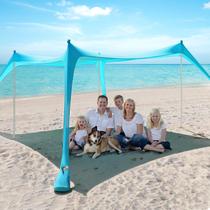 Barraca de Praia Pleneal 305x305cm Abrigo Solar UPF50+ Barraca de Praia Pleneal 305x305cm Abrigo Solar UPF50+