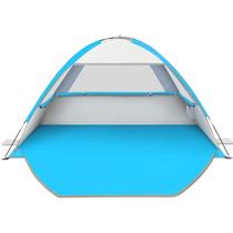 Barraca de praia portátil Gorich 220x150x122cm UPF 50+ para 3 pessoas