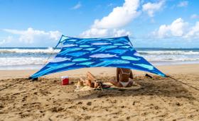 Barraca de praia portátil Neso 213x213 cm Sand Anchor UV50+