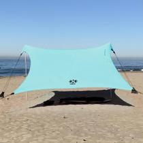Barraca de Praia Portátil Neso Gigante UPF 50+ 3,4x3,4m Barraca de Praia Portátil Neso Gigante UPF 50+ 3,4x3,4m