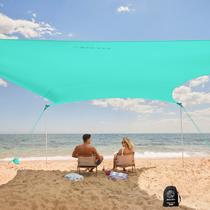 Barraca de praia WEKAPO Sun Shelter de fácil configuração com 2 m de altura UPF 50+ Barraca de praia WEKAPO Sun Shelter de fácil configuração com 2 m de altura UPF 50+