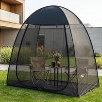 Barraca de Tela Portátil Alvantor 183x183 cm Pop-Up com Tela Barraca de Tela Portátil Alvantor 183x183 cm Pop-Up com Tela