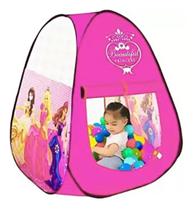 Barraca Dobravel Infantil Menina Princesas Tenda Portatil - Company kids