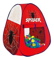 Barraca Dobravel Infantil Menino Spider Tenda Portatil