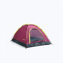 Barraca Hawapi Yunka 2 pessoas Vinho e Verde Limão Leve, resistente, mosquiteiro, ideal para acampamentos curtos