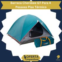 Barraca Iglu 4 Pessoas com Mosquiteira Poliéster Impermeável Piso Polietileno Acampamento Cherokee Barraca Iglu 4 Pessoas com Mosquiteira Poliéster Impermeável Piso Polietileno Acampamento Cherokee
