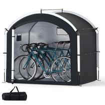 Barraca Impermeável para Armazenamento de Bicicletas Goplus 220 x 150 x 185 cm Barraca Impermeável para Armazenamento de Bicicletas Goplus 220 x 150 x 185 cm