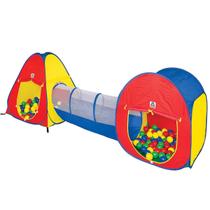 Barraca Infantil 3 em 1 House Toca Braskit com Bolinhas