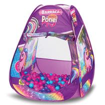 Barraca infantil Beauty Pônei com bolinhas