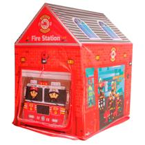 Barraca Infantil Bombeiro com Bolsa de Transporte BW133B - Importway Barraca Infantil Bombeiro com Bolsa de Transporte BW133B - Importway
