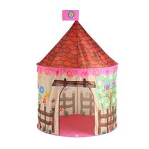 Barraca Infantil Cabana Tenda Casinha Casa Toca Para Crianças De Brincar Castelo Dobrável Portátil