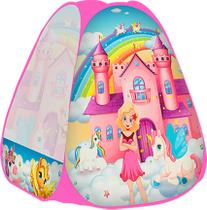 Barraca Infantil Casinha Tenda Cabana Unicórnios 86cm x 75cm Barraca Infantil Casinha Tenda Cabana Unicórnios 86cm x 75cm