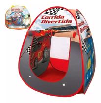 Barraca Infantil Dobrável Toca Tenda Cabana Menino Corrida Divertida DM Toys DMT4691