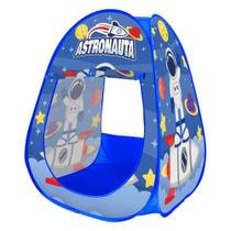 Barraca Infantil Dobravel Toca Tenda Iglu Cabana Astronauta DM Toys DMT6773